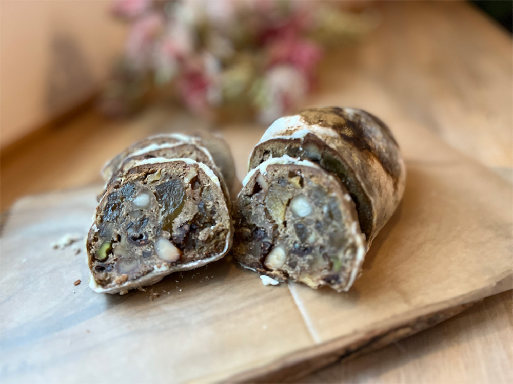 紅茶とりんごのシュトーレン